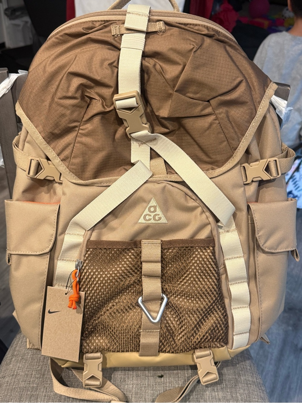 Nike ACG daymax Tan/Tan Two-Tone Outdoor Backpack